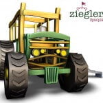 3D Traktor mit Kletterelementen